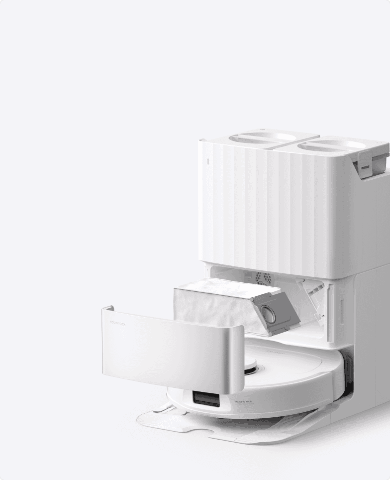 שואב אבק רובוטי Qrevo 5AE מבית Roborock תחנת עגינה רב-תכליתית