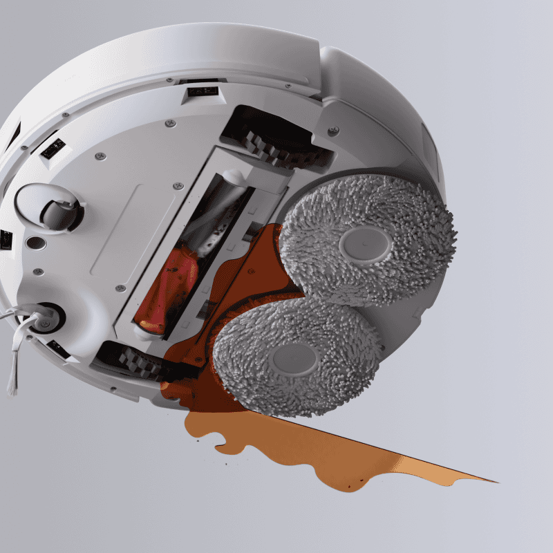 שואב אבק רובוטי Qrevo 5AE מבית Roborock 30 רמות של אפשרויות זרימת מים